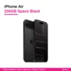 iPhone Air 256GB Space Black TDRA