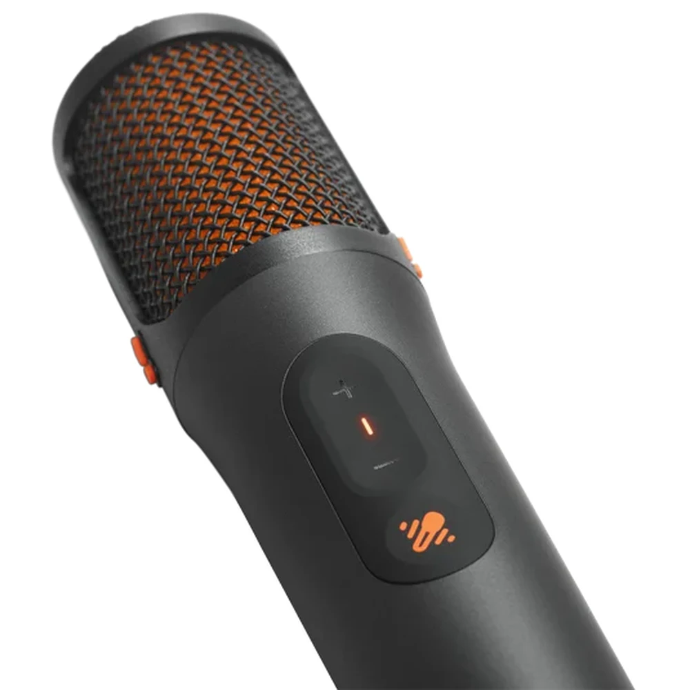 ميكروفونات JBL EasySing Mics – ميكروفونان لاسلكيان يدويان للكاريوكي، إزالة صوت المغني بالذكاء الاصطناعي، حتى 10 ساعات، دونجل USB-C لمكبرات PartyBox 10 تفاصيل ميكروفونات JBL EasySing Mics