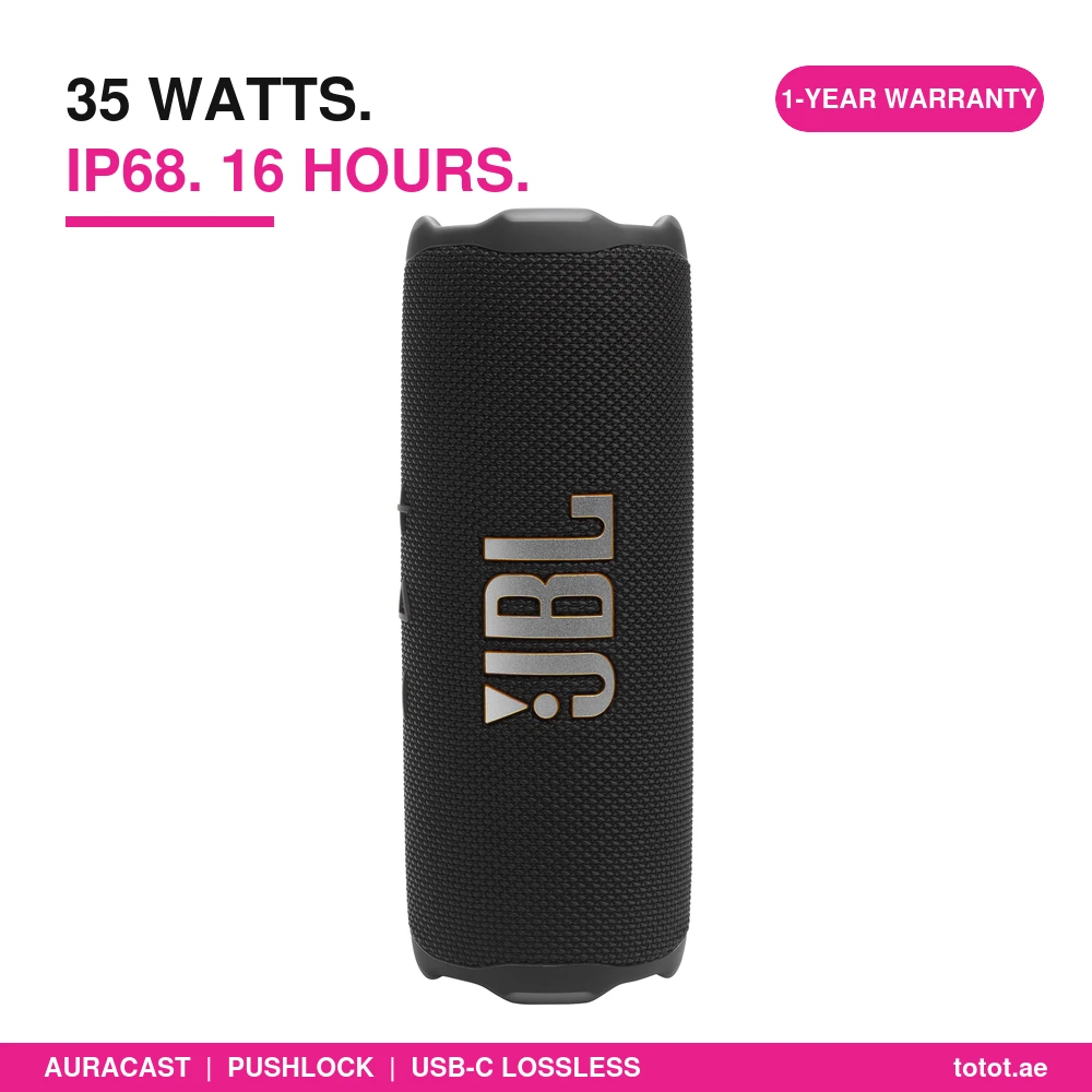 JBL Flip 7 Black - official JBL product image JBL Flip 7 Black