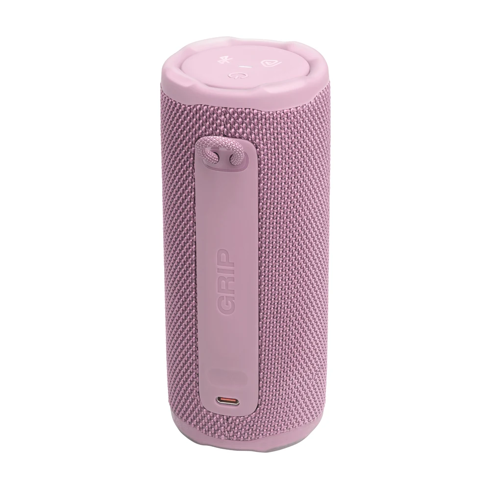 JBL Grip Pink Compact Bluetooth Speaker - 16W, IP68 Waterproof and Dustproof, Adaptive Ambient Light, 14H Battery, Auracast 4 JBL Grip Pink - official product image 3