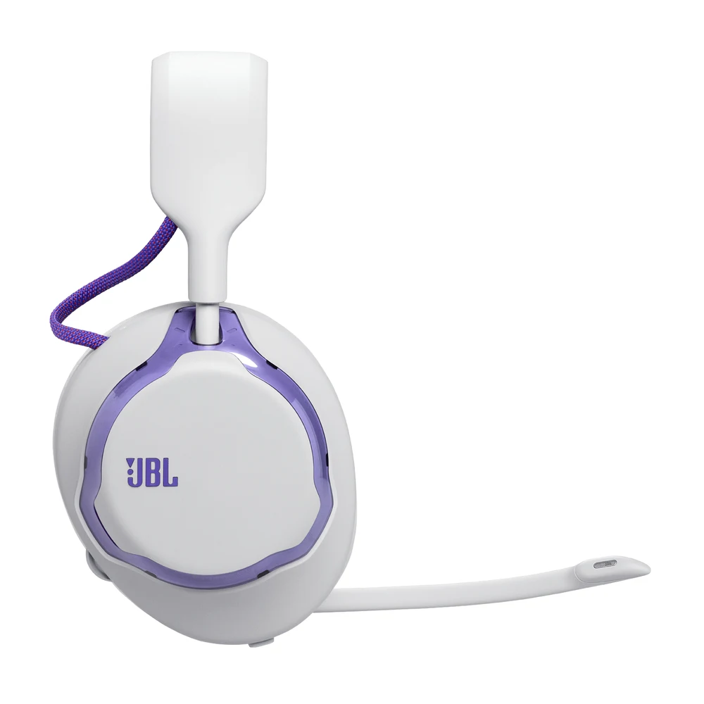 JBL Quantum 650 Wireless Gaming Headset White - 2.4GHz + Bluetooth 5.3, 45H Swappable Battery, Hi-Res 50mm Drivers, PC/PS/Switch 9 JBL Quantum 650 Wireless in use