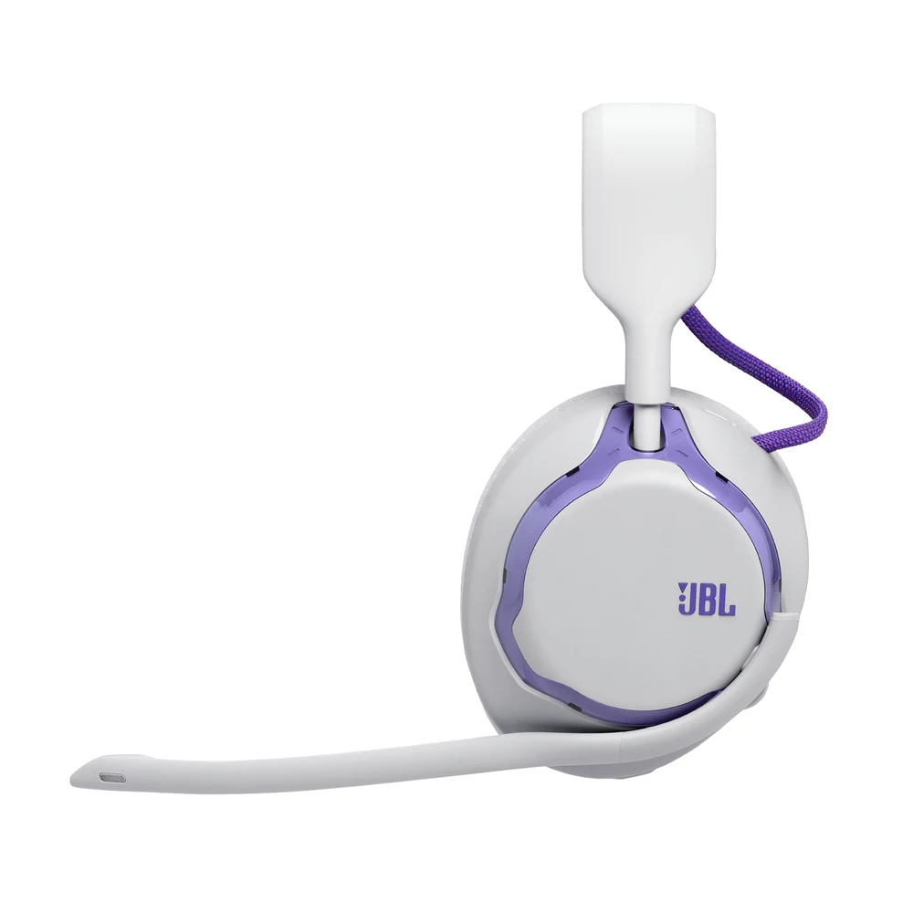 JBL Quantum 650 Wireless Gaming Headset White - 2.4GHz + Bluetooth 5.3, 45H Swappable Battery, Hi-Res 50mm Drivers, PC/PS/Switch 4 JBL Quantum 650 Wireless - official product image 3