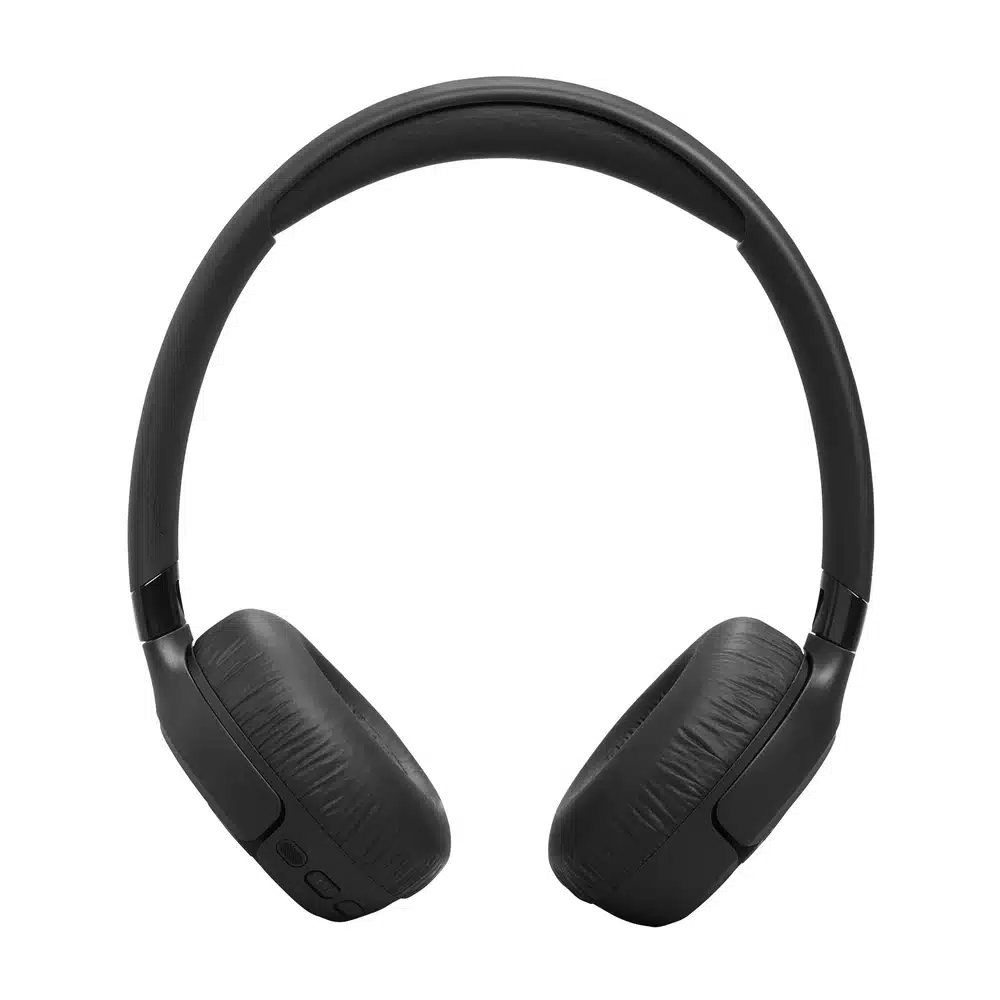 سماعات JBL Tune 680NC السوداء اللاسلكية فوق الأذن مع إلغاء الضوضاء التكيفي – حتى 76 ساعة بطارية، بلوتوث 6.0، اتصال بجهازين، قابلة للطي 9 جي بي إل تيون 680NC أسود من الجانب
