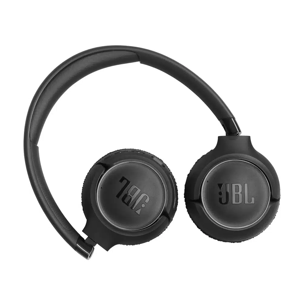 سماعات JBL Tune 680NC السوداء اللاسلكية فوق الأذن مع إلغاء الضوضاء التكيفي – حتى 76 ساعة بطارية، بلوتوث 6.0، اتصال بجهازين، قابلة للطي 10 جي بي إل تيون 680NC أسود