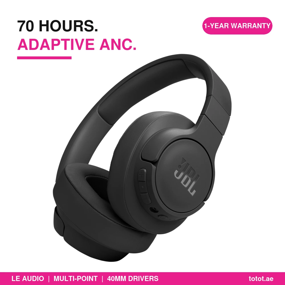 JBL Tune 770NC Black - official JBL product image JBL Tune 770NC Black