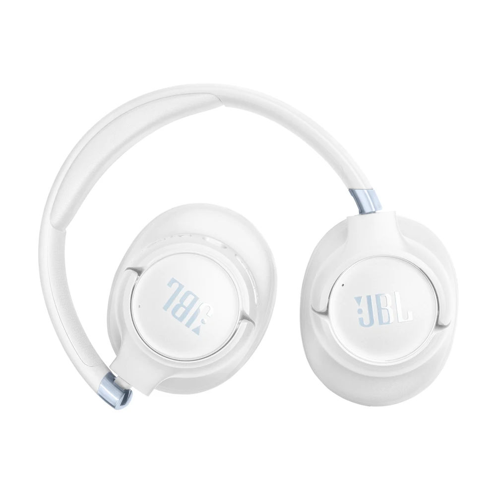 JBL Tune 780NC White - Wireless Over-Ear Headphones, Adaptive ANC, 76H Battery, Bluetooth 6.0 Multipoint, Hi-Res Wired, Foldable 4 JBL Tune 780NC White - official product image 3