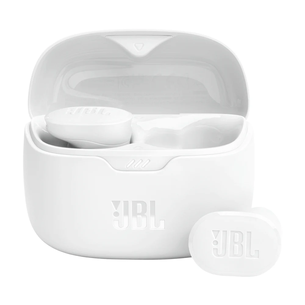 JBL Tune Buds White - True Wireless Noise Cancelling Earbuds, 48H Total Battery, 4 Mics, IP54, Bluetooth 5.3 LE Audio, Pure Bass 5 JBL Tune Buds White detail