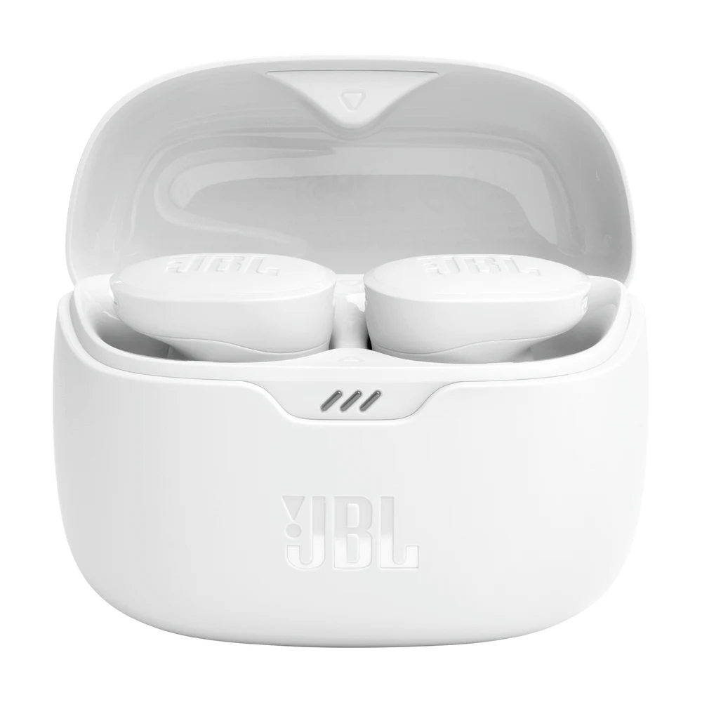 JBL Tune Buds White - True Wireless Noise Cancelling Earbuds, 48H Total Battery, 4 Mics, IP54, Bluetooth 5.3 LE Audio, Pure Bass 4 JBL Tune Buds White - official product image 3