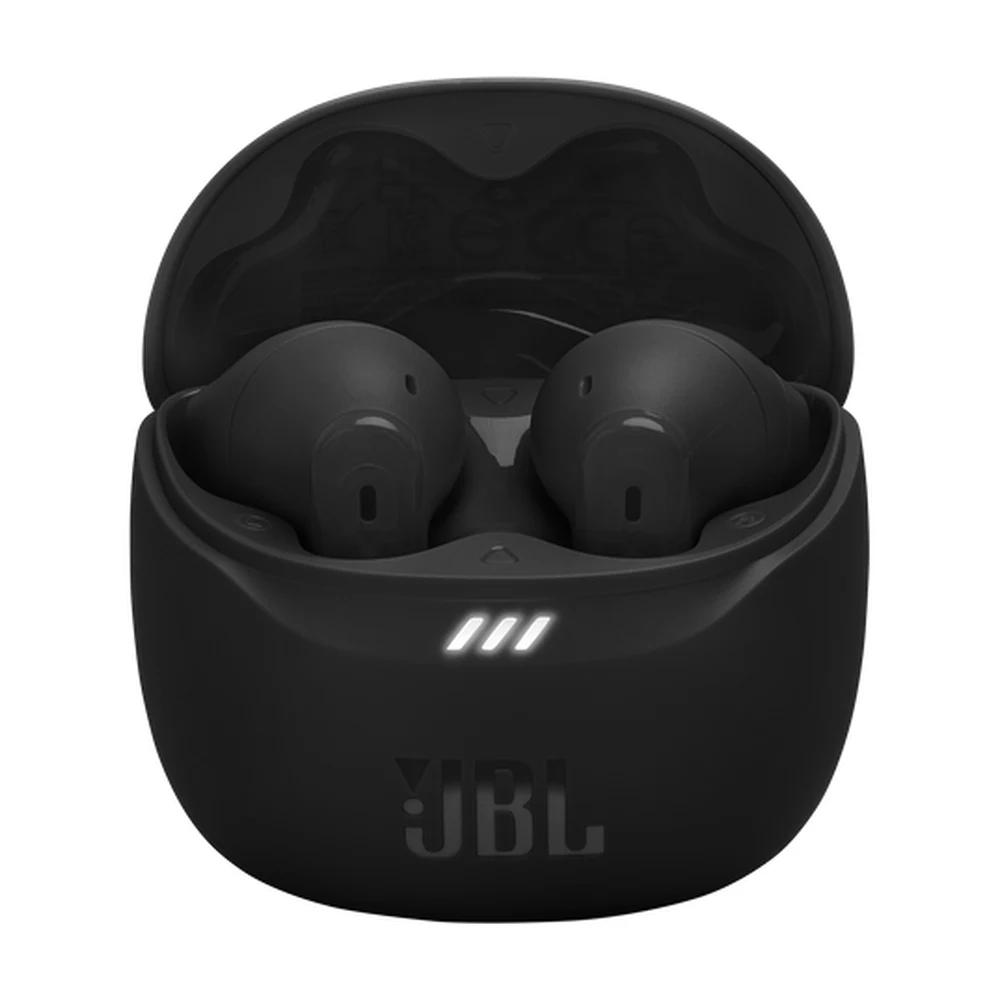 JBL Tune Flex 2 Black – ANC Earbuds With Open and Sealed Tips, 12mm Drivers, 6 Mics, Up to 48H Battery, IP54 Buds 9 JBL Tune Flex 2 Black case open