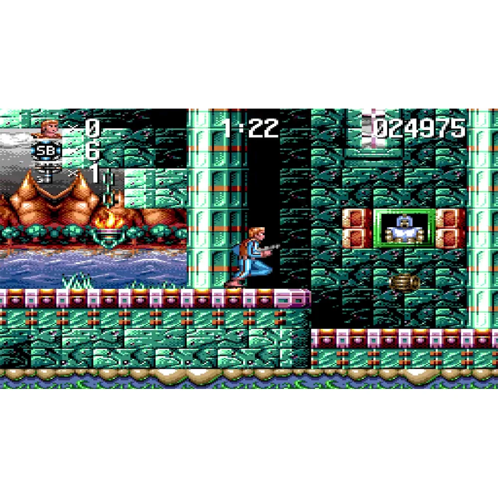 لعبة Jim Power Limited Edition لجهاز PS4 – مجموعة ريترو للتصويب والقفز بإصداري NES وMega Drive – قرص PAL R2 محدود 10 لعبة Jim Power Limited Edition PS4