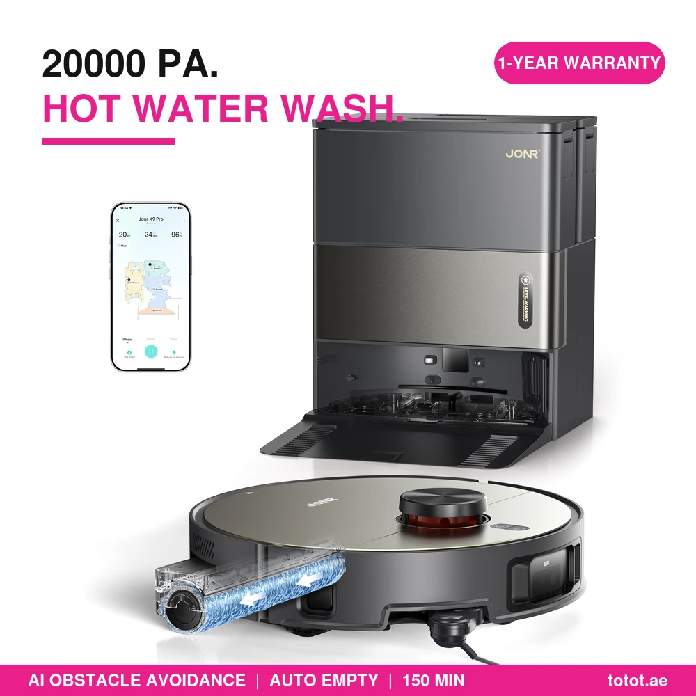JONR X9 Pro Robot Vacuum and Mop - official JONR product image JONR X9 Pro Robot Vacuum and Mop