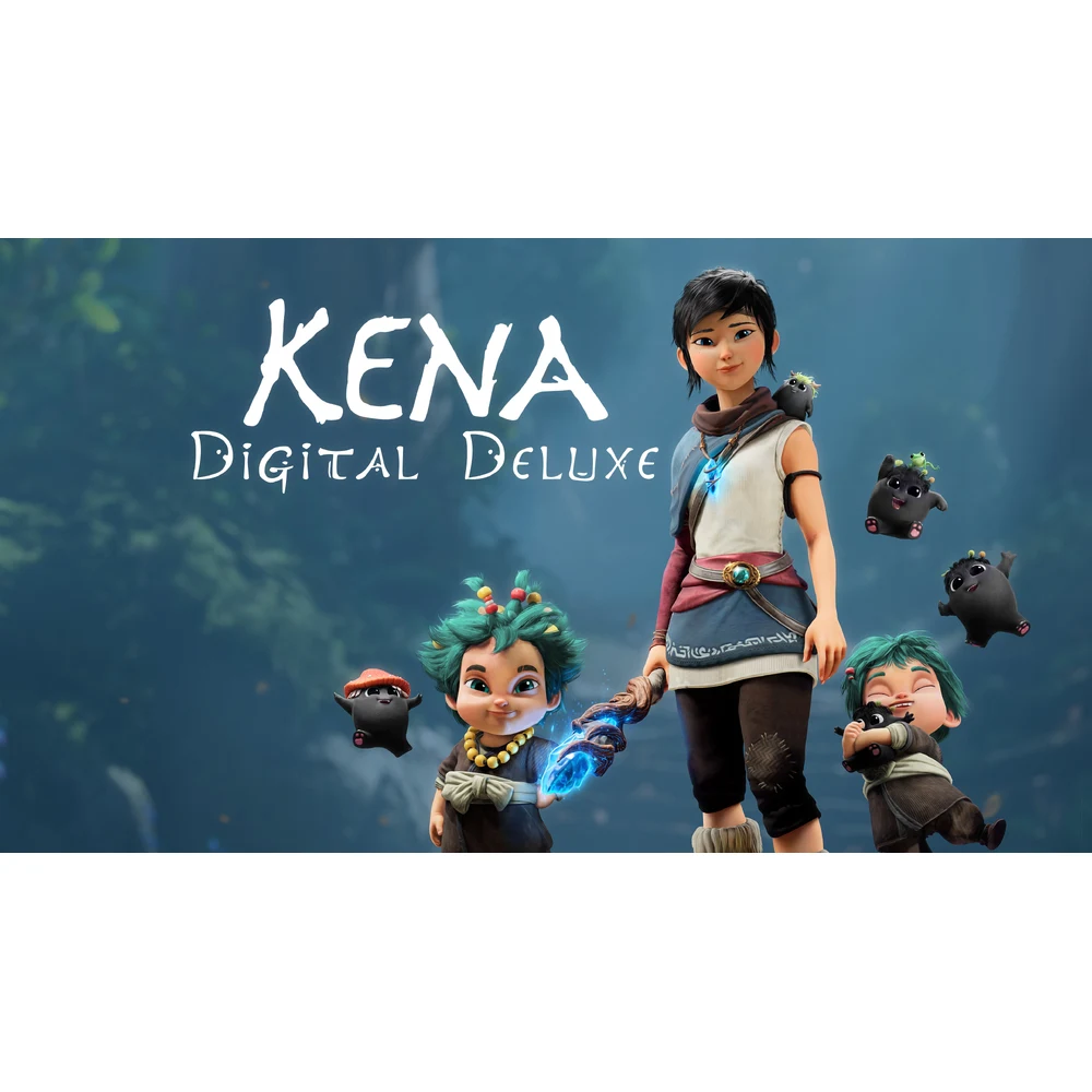 Kena Bridge of Spirits Deluxe Edition PS4 – Spirit Guide Adventure, Rot Companions, Fast Combat, Free Anniversary Update – R1/R2 Disc 6 Kena Bridge of Spirits PS4 detail
