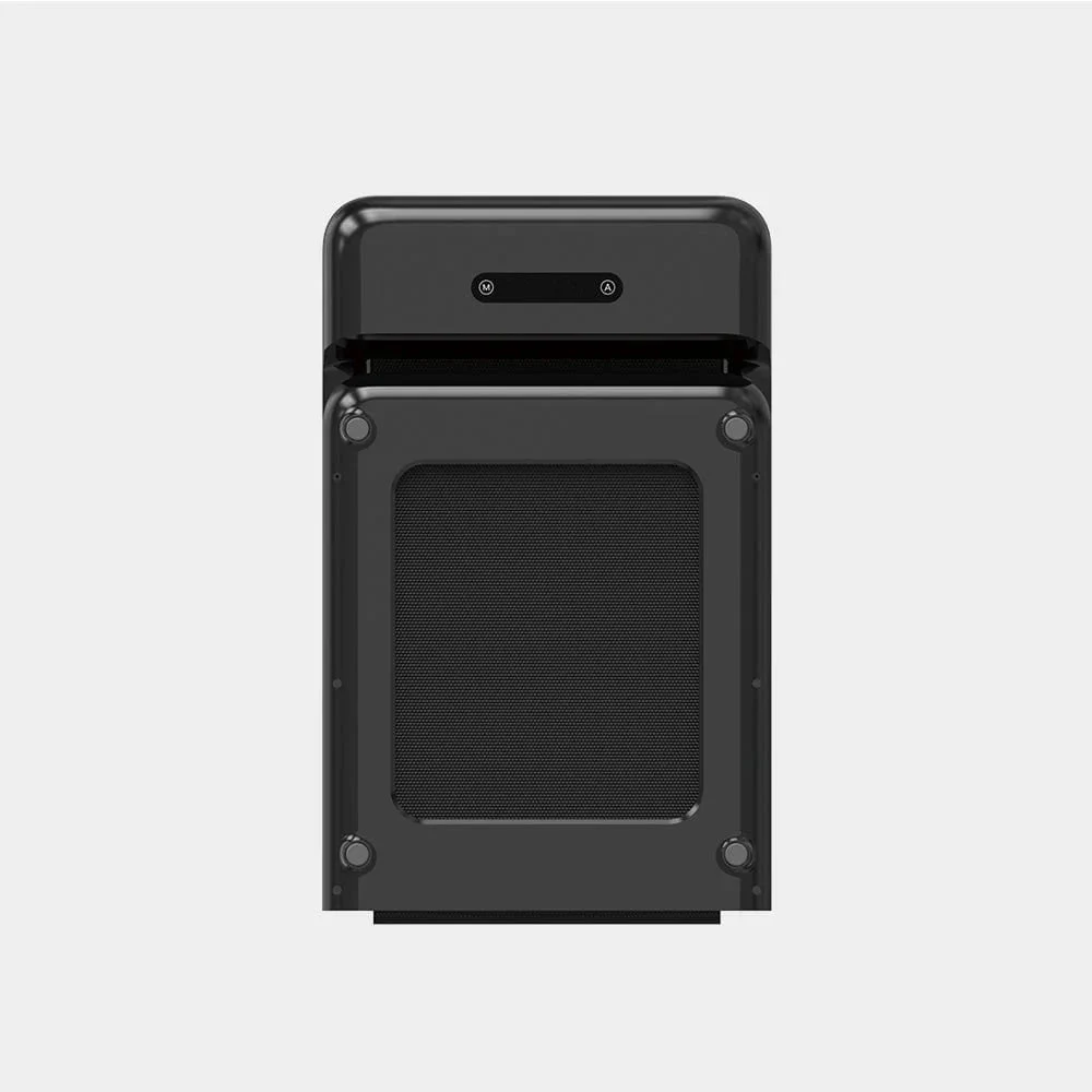 مشاية KingSmith WalkingPad C2 (WPS1F) سوداء – جهاز مشي ينطوي من المنتصف، سرعة 0.5–6 كم/س، حمولة 100 كغ، وزن 25 كغ، تصميم نحيف تحت المكتب، ريموت وتطبيق KS Fit 7 مشاية كينج سميث C2 السوداء مطوية
