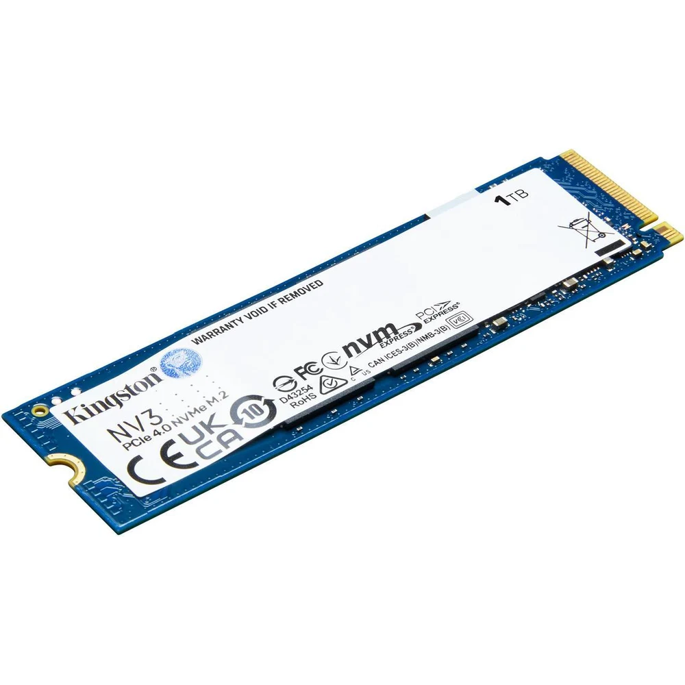 Kingston NV3 1TB NVMe PCIe 4.0 SSD - M.2 2280, 6000MB/s Read, 4000MB/s Write (SNV3S/1000G) 5 Kingston NV3 1TB NVMe SSD in use