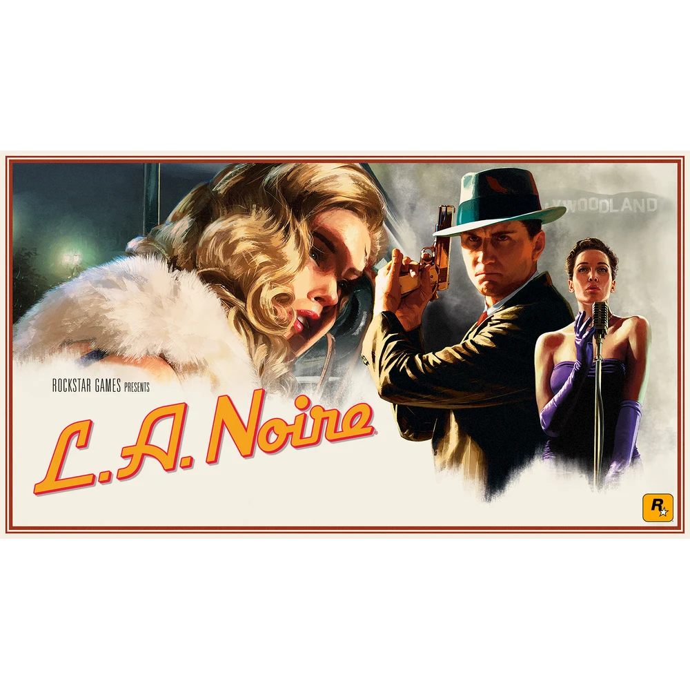 LA Noire Switch – Rockstar Detective Thriller in 1940s Los Angeles, All DLC Cases Included, Joy-Con Motion & Touch Controls, US Physical Edition 6 L.A. Noire Nintendo Switch key art by Rockstar Games