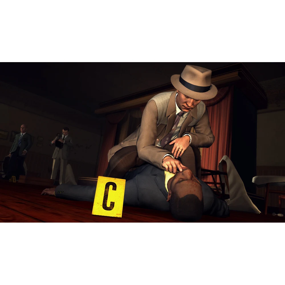 LA Noire Switch – Rockstar Detective Thriller in 1940s Los Angeles, All DLC Cases Included, Joy-Con Motion & Touch Controls, US Physical Edition 8 Interrogation scene with facial animation in LA Noire Switch