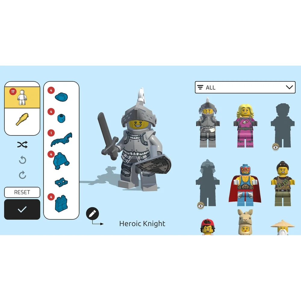LEGO Brawls Switch – Build Your Own Minifigure Brawler, 1-8 Players, 4v4 Team & Battle Royale Modes, US Cartridge Edition 7 LEGO Brawls Switch Minifigure battle screenshot