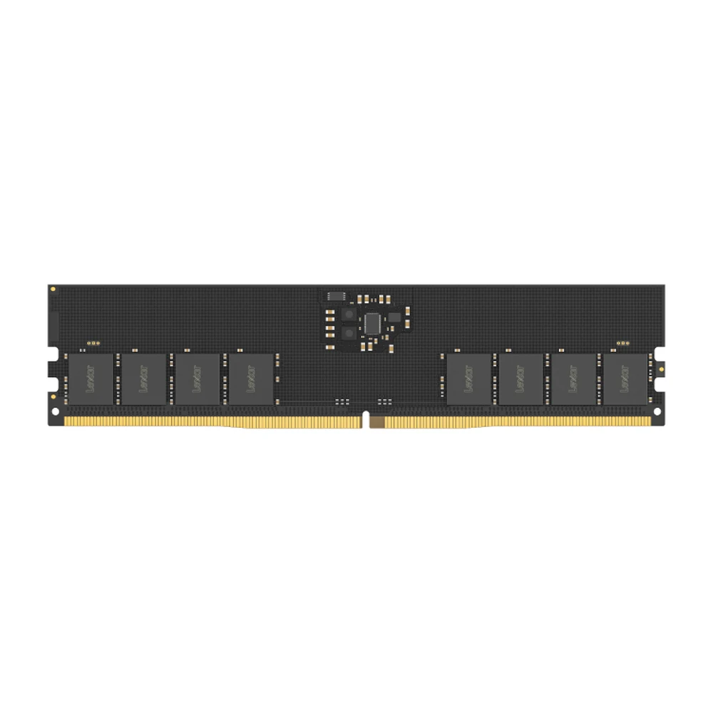 Lexar 16GB DDR5 5600 UDIMM – LD5U16G56C46ST-BGS, 288-Pin Desktop RAM, CL46, 1.1V, On-Die ECC, Plug-and-Play DDR5 6 Lexar 16GB DDR5 5600 UDIMM desktop memory module