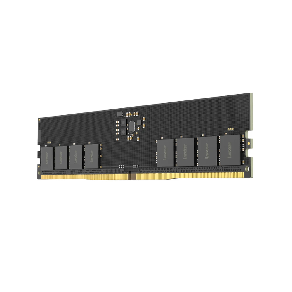 Lexar 16GB DDR5 5600 UDIMM – LD5U16G56C46ST-BGS, 288-Pin Desktop RAM, CL46, 1.1V, On-Die ECC, Plug-and-Play DDR5 7 Lexar DDR5 UDIMM 16GB desktop memory module