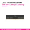 Lexar 16GB DDR5 5600 UDIMM