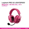 Logitech PRO X3 LIGHTSPEED Magenta