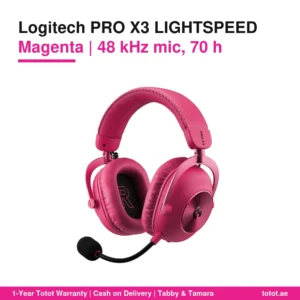 Logitech PRO X3 LIGHTSPEED Magenta