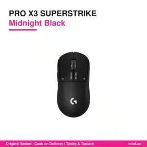 Logitech PRO X3 SUPERSTRIKE Midnight Black