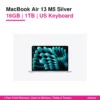 MacBook Air M5 13 Silver 1TB