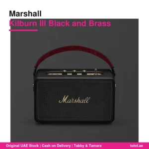Marshall Kilburn III Black and Brass
