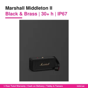 Marshall Middleton II Black and Brass