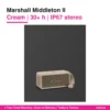 Marshall Middleton II Cream