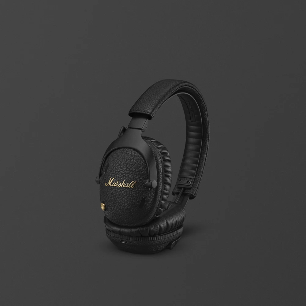 Marshall Monitor III ANC Black - Over-Ear Wireless Headphones, 70H ANC Battery, Soundstage Spatial Audio, BT 5.3 4 Marshall Monitor III ANC Black detail