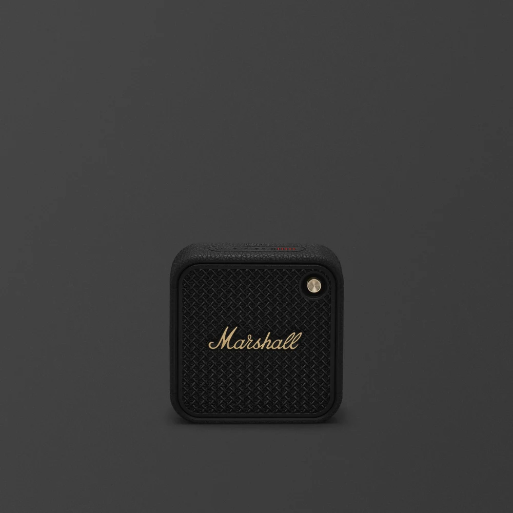 Marshall Willen II Black and Brass - 38W Mini Bluetooth Speaker, IP67 Waterproof, 17H Battery, Strap Mount 4 Marshall Willen II Black and Brass detail