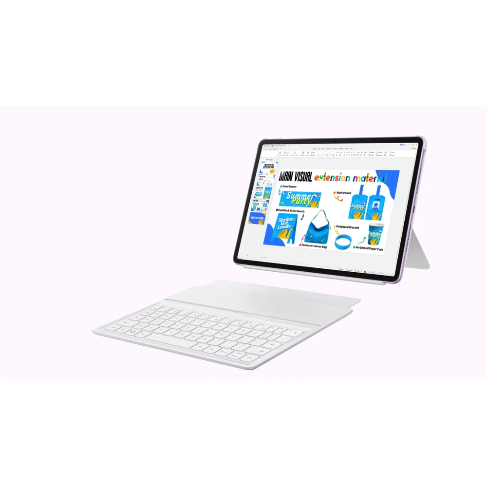 HUAWEI MatePad 11.5 PaperMatte Edition 8GB/256GB Wi-Fi Violet + Smart Keyboard – TDRA UAE Version, Anti-Glare 2.5K 120 Hz Screen, 1.5 mm Key Travel, WPS Office, 10,100 mAh 8 MatePad 11.5 PaperMatte Keyboard Bundle Violet