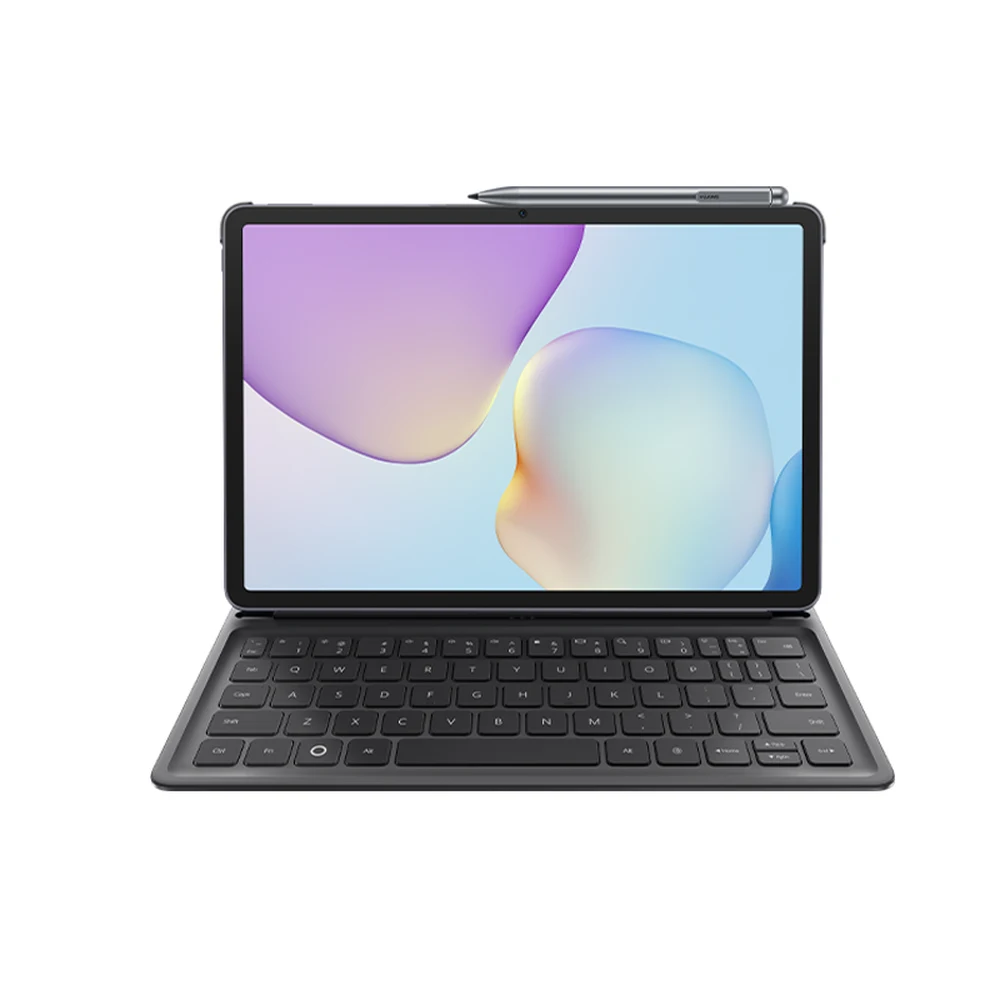 HUAWEI MatePad 11.5 2025 PaperMatte 8GB/256GB Wi-Fi Space Gray + M-Pen lite + Smart Keyboard – TDRA UAE Version, Family Tablet, Anti-Glare 2.5K Screen, Quad Speakers, 10,100 mAh 6 MatePad 11.5 PaperMatte M-Pen Lite Bundle Gray – Space Gray MatePad 11.5 PaperMatte on its charcoal Smart Keyboard, front view