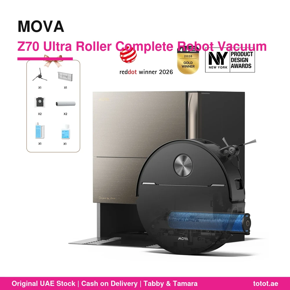 MOVA Z70 Ultra Roller Complete Robot Vacuum - official MOVA product image MOVA Z70 Ultra Roller Complete Robot Vacuum