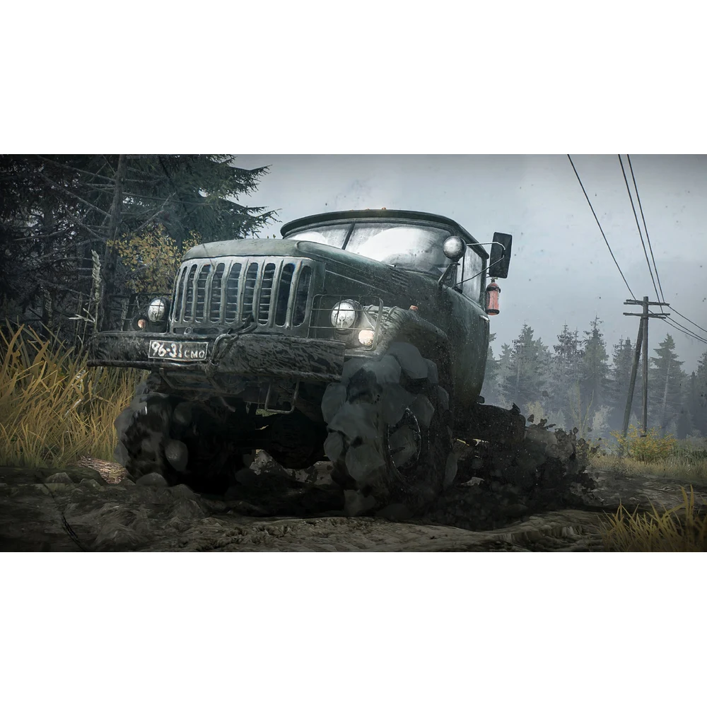 لعبة MudRunner American Wilds لجهاز PS4 – أكثر من 30 مركبة للطرق الوعرة و10 خرائط مفتوحة ولعب تعاوني لأربعة لاعبين – قرص أصلي 9 لعبة MudRunner American Wilds PS4