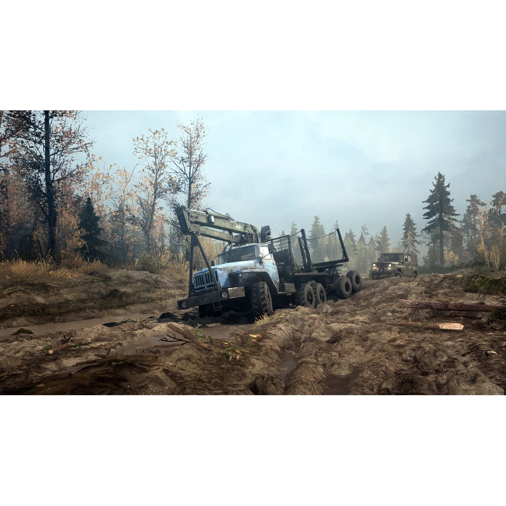 لعبة MudRunner American Wilds لجهاز PS4 – أكثر من 30 مركبة للطرق الوعرة و10 خرائط مفتوحة ولعب تعاوني لأربعة لاعبين – قرص أصلي 10 لعبة MudRunner American Wilds PS4