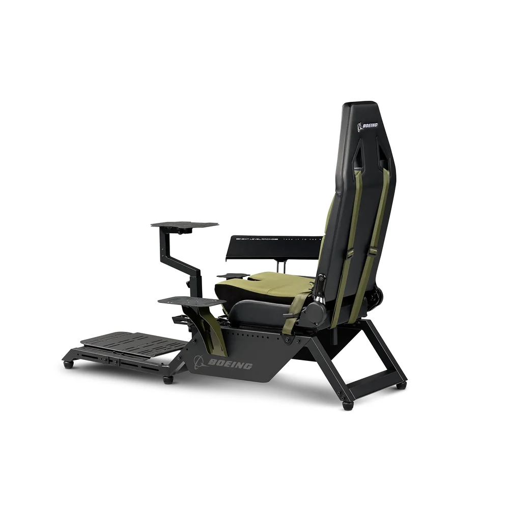 Next Level Racing Flight Simulator Boeing Military Edition Cockpit - NLR-S028, Reclining Seat, Centre Stick Mount, Keyboard Tray, 150 kg 3 Flight Simulator Boeing Military Edition - official product image 2