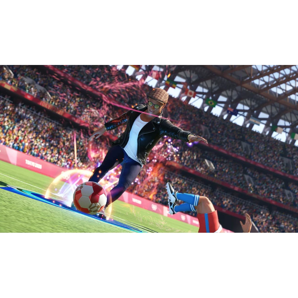 Olympic Games Tokyo 2020 Switch – Download Code in a Box (No Cartridge), 18 Olympic Events, Custom Athletes, Local & Online Play, PAL Edition 9 Olympic Games Tokyo 2020 football match