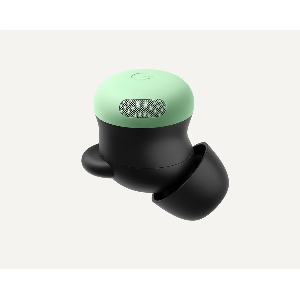 سماعات Google Pixel Buds Pro 2 Wintergreen – أخضر نعناعي، مثبّت قابل للتدوير للتمارين، مقاومة للعرق IP54، إلغاء ضوضاء Silent Seal 2.0، شريحة Tensor A1 9 علبة شحن سماعات Pixel Buds Pro 2 Wintergreen