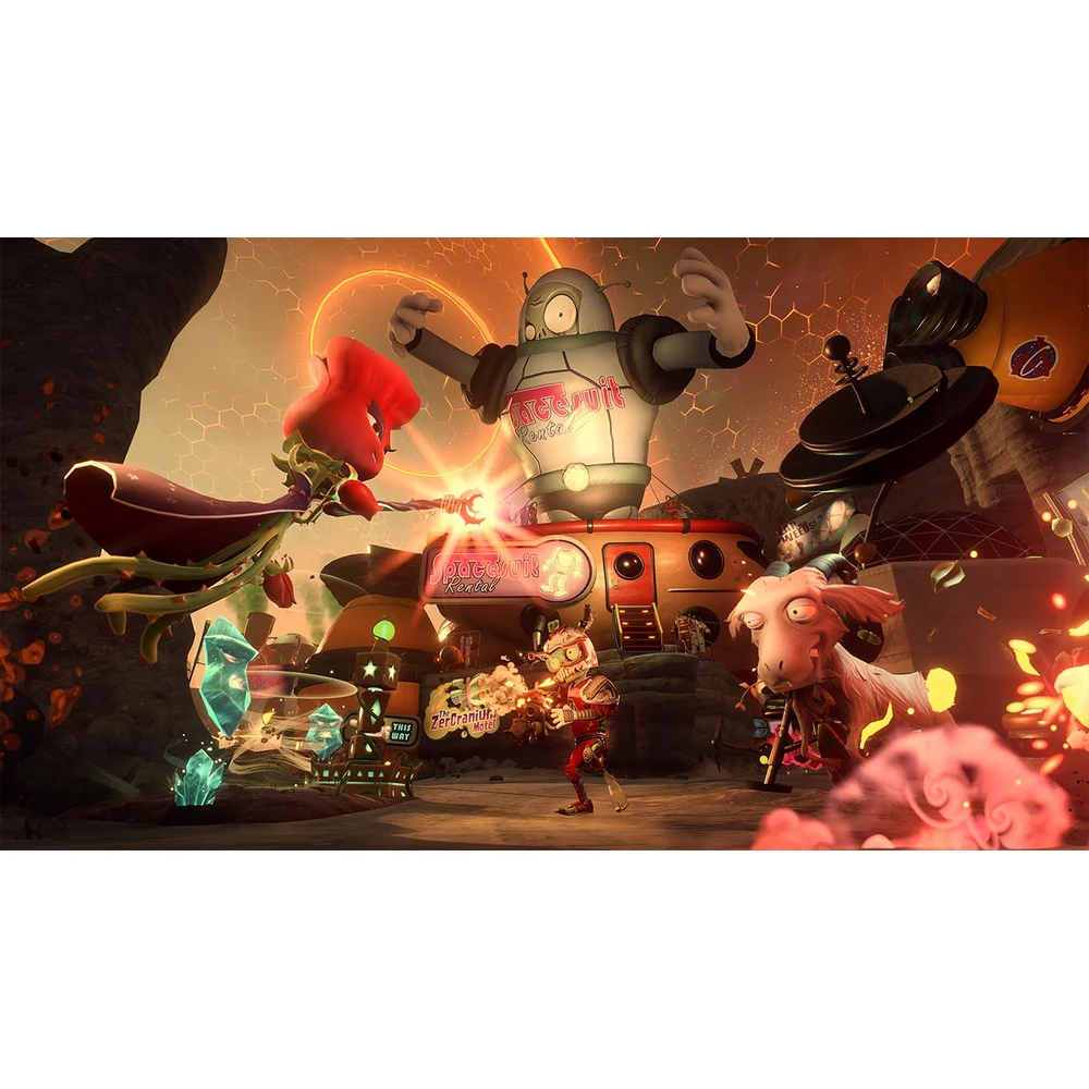 Plants vs Zombies Garden Warfare 2 PS4 – 24-Player Online Battles, 4-Player Co-op, Split-Screen, Play as Plants or Zombies – US R1 Disc 4 Plants vs Zombies Garden Warfare 2 PS4 - official product image 3