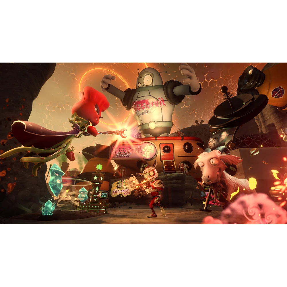 Plants vs Zombies Garden Warfare 2 PS4 – 24-Player Online Battles, 4-Player Co-op, Split-Screen, Play as Plants or Zombies – US R1 Disc 5 Plants vs Zombies Garden Warfare 2 PS4 - official product image 4