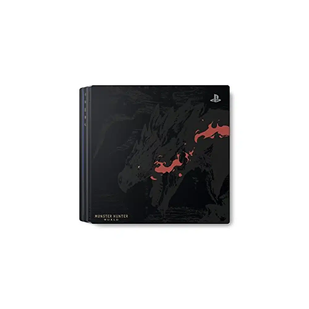 Sony PlayStation 4 Pro 1TB Monster Hunter World Liolaeus Edition - Japan Limited Edition, Rathalos Design, 4K HDR 5 PlayStation 4 Pro Monster Hunter World Liolaeus Edition - official product image 4
