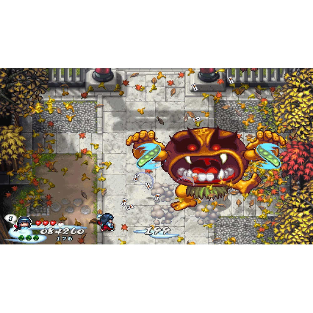 Pocky & Rocky Reshrined PS4 – 16-Bit Style Top-Down Shooter, 8 Stages, 5 Playable Characters, 2-Player Local Co-op – Retail Disc 4 Pocky & Rocky Reshrined PS4 - official product image 3