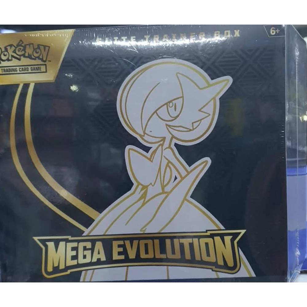 Pokémon TCG Mega Evolution Elite Trainer Box Mega Gardevoir – 9 Booster Packs, Full-Art Foil Promo, 65 Sleeves, 40 Energy Cards, Collector's Box with 6 Dividers 3 بوكيمون Mega Evolution Elite Trainer Box Gardevoir - صورة 2