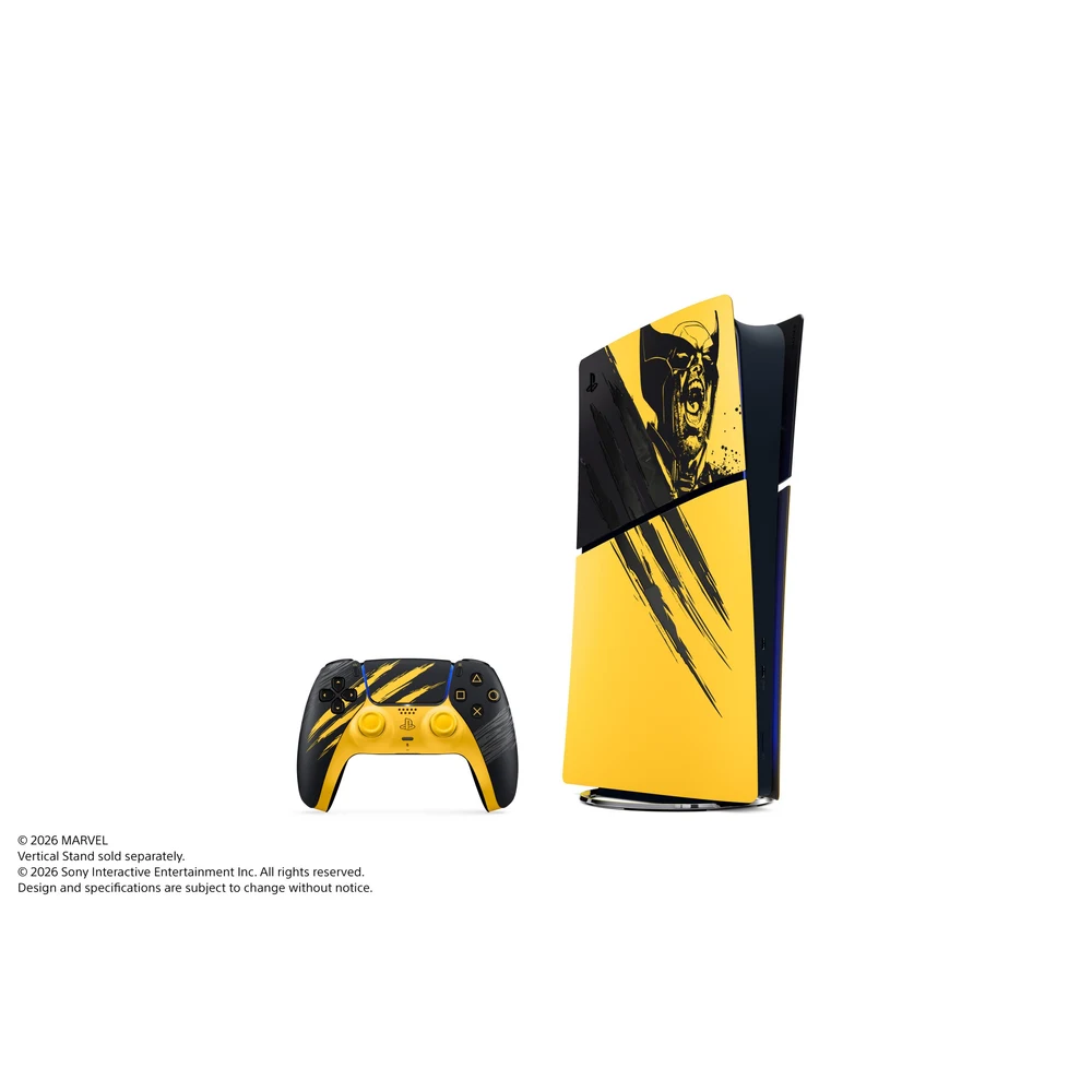 Marvel's Wolverine PS5 Bundle - Battle Yellow Limited Edition PS5 Digital Edition Console and DualSense 6 Marvel's Wolverine PS5 Bundle detail