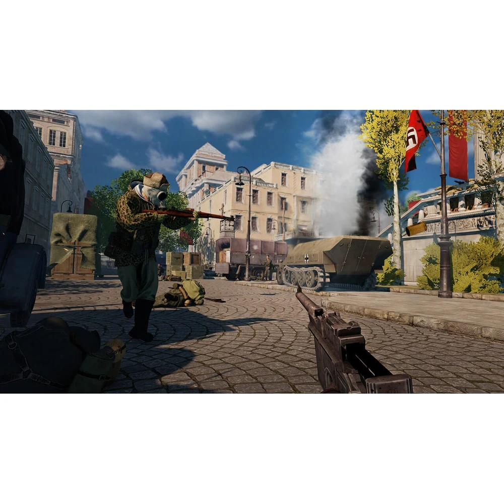 لعبة RAID World War II لجهاز PS4 – تصويب تعاوني لأربعة لاعبين في الحرب العالمية الثانية وسرقة ذهب الأعداء – قرص أصلي 9 لعبة RAID World War II PS4