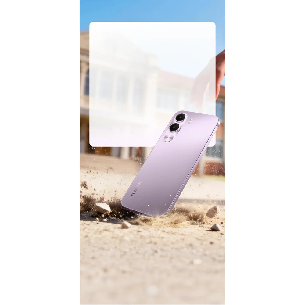 realme C100i 4GB RAM 128GB Dusk Gray – 6.8″ 120Hz, 6600mAh, 8MP AI Camera, Dual SIM 4G, TDRA UAE Version 5 realme C100i 128GB Dusk Gray - official product image 4