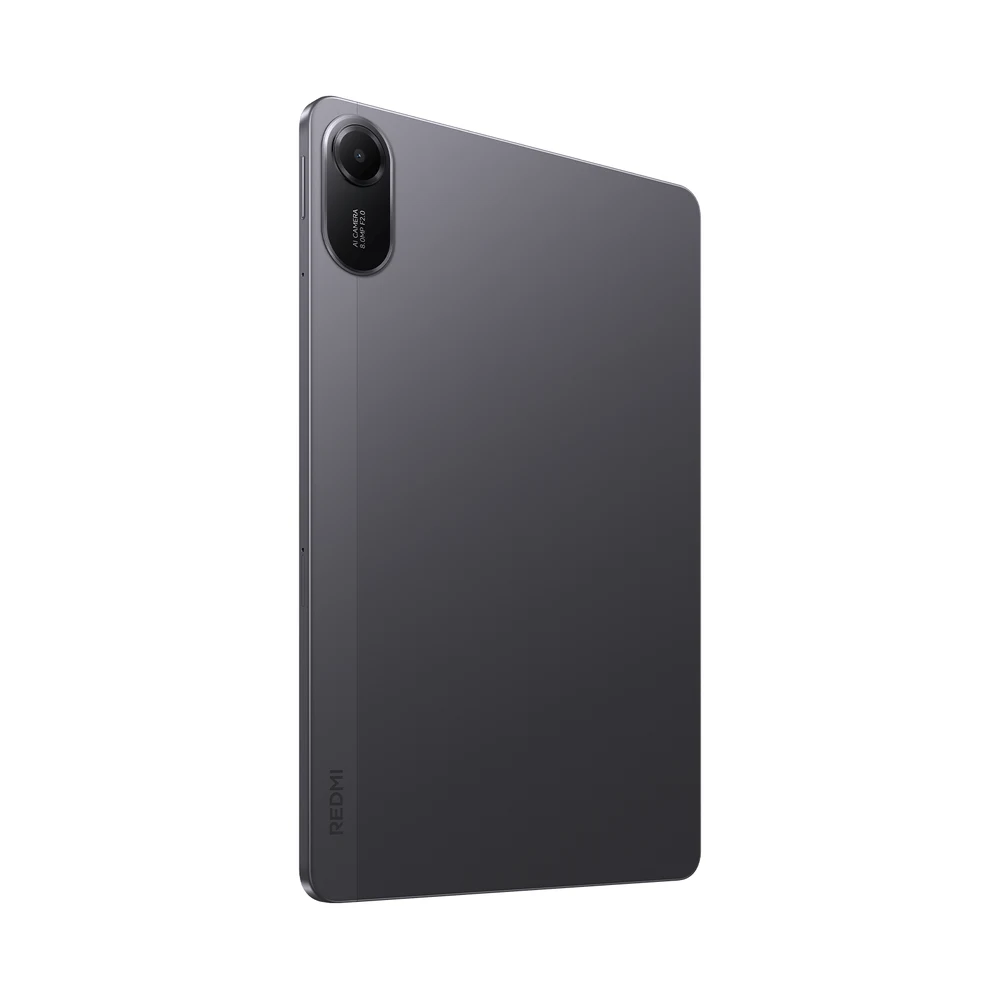 تابلت REDMI Pad 2 4G LTE بذاكرة 8 غيغابايت وتخزين 256 غيغابايت رمادي – شريحتان 4G، شاشة 11 بوصة 2.5K بتردد 90 هرتز، بطارية 9000 مللي أمبير، GPS، أربعة مكبرات Dolby Atmos 8 REDMI Pad 2 4G الرمادي بزاوية من الخلف